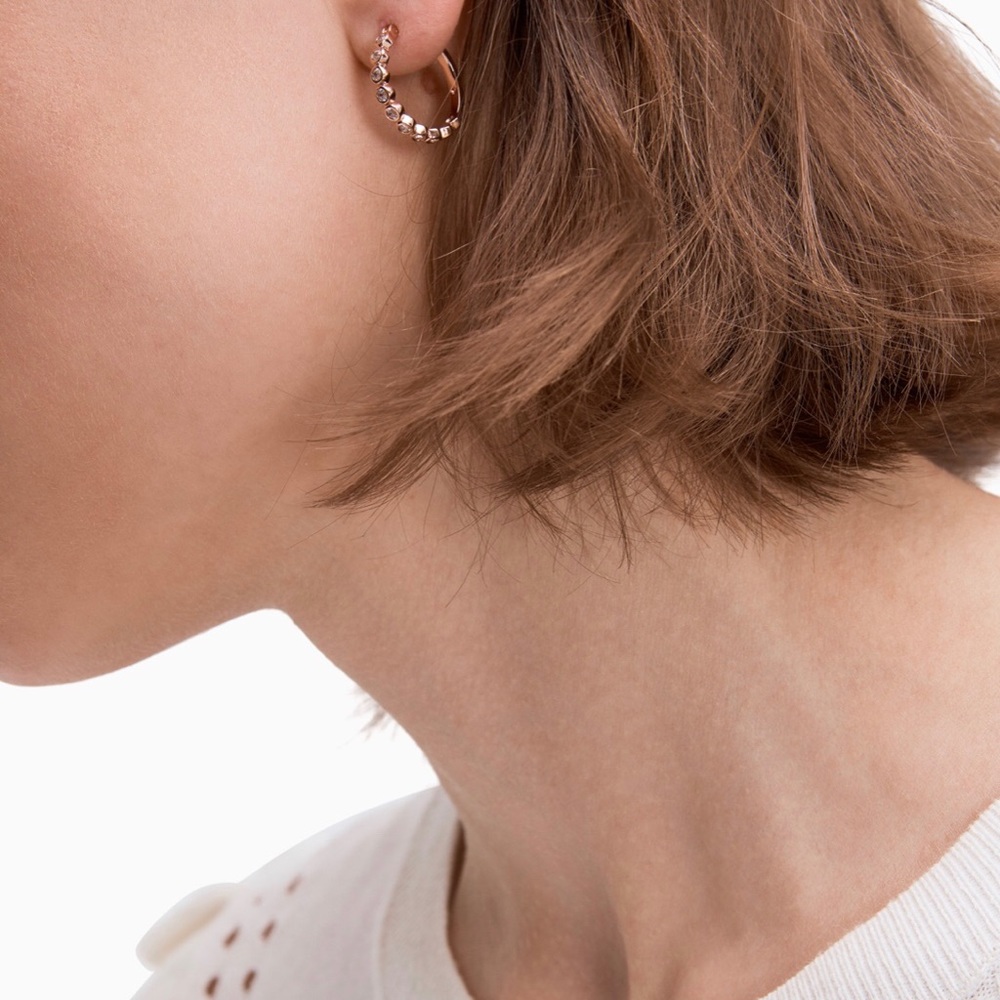 ♠️Kate Spade® Full Circle Huggies - Picture 2 of 3